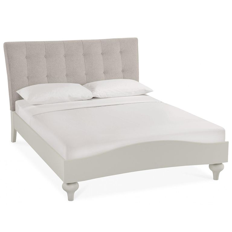 Montreux Bed - 5ft King Size - Urban Grey Fabric