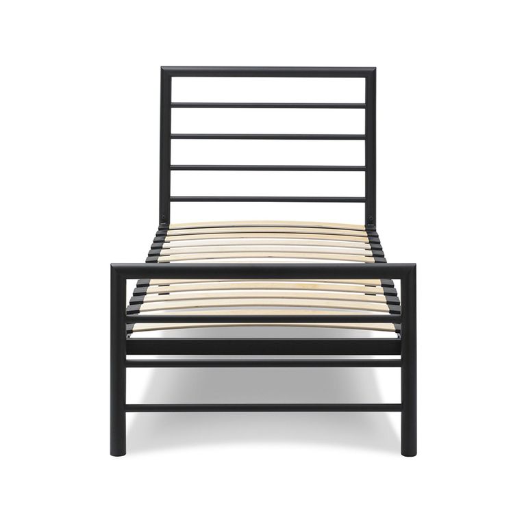 Urban Matt Black Bedstead - 3ft Single