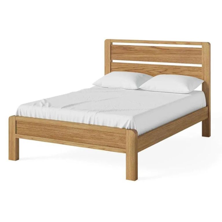 Bergen Oak Bed - Sizes Available