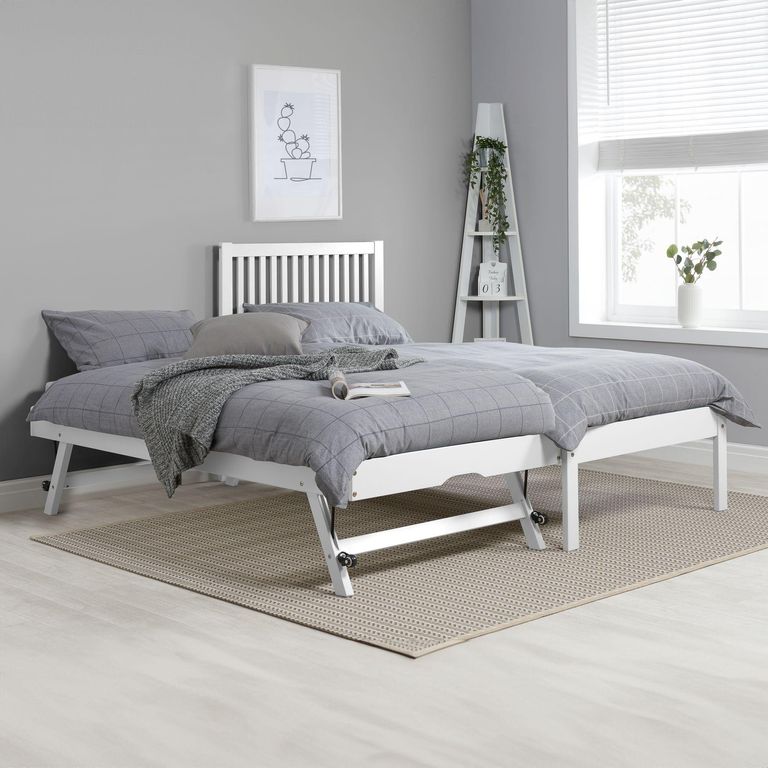 Buxton Trundle Bed - White
