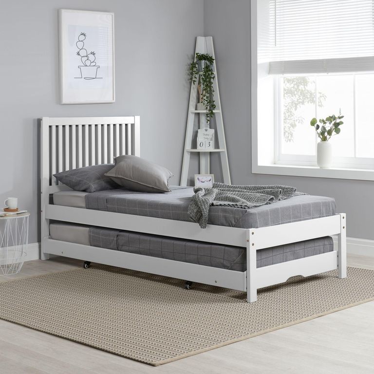 Buxton Trundle Bed - White