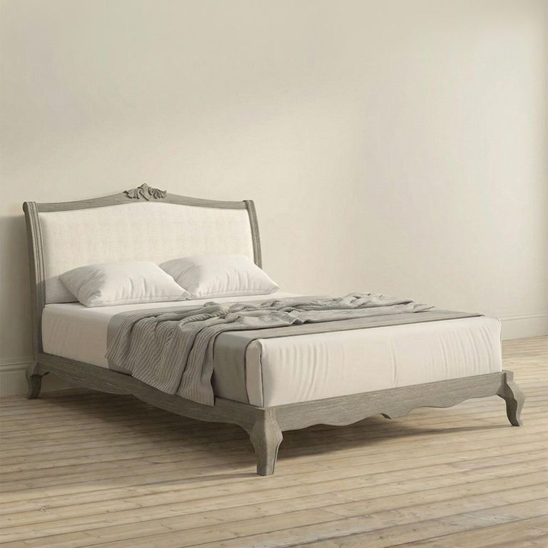 Camille Low Foot End Bed - Grey Oak - Sizes Available