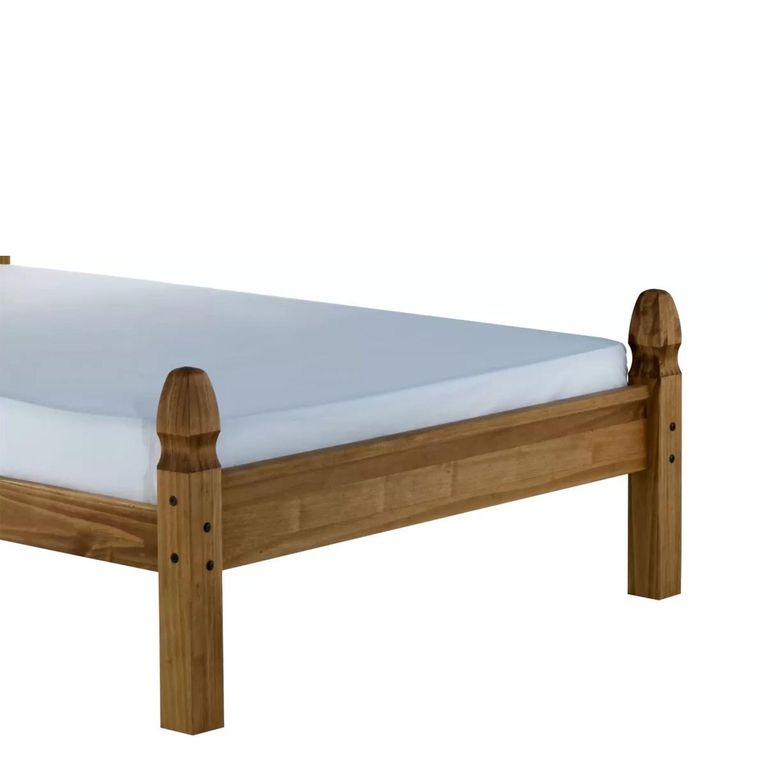 Corona Low Foot End Bed - Pine - Sizes Available