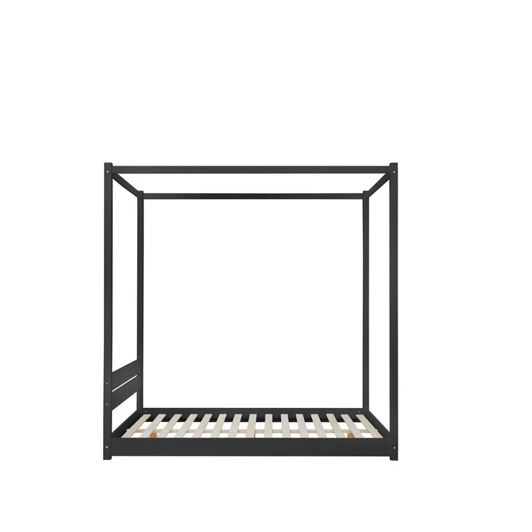 Darwin Four Poster Bed - Black - Sizes Available