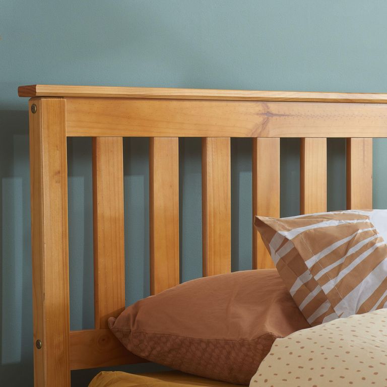 Denver Slatted Bed - Solid Pine - Sizes Available