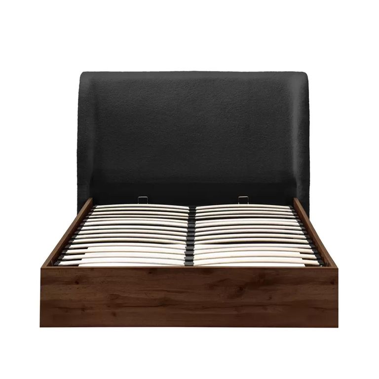 Halfden Ottoman Storage Bed - Grey - Sizes Available