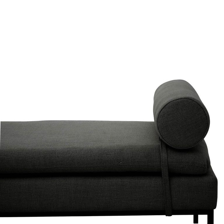 Harley Day Bed - Dark Grey Linen Fabric