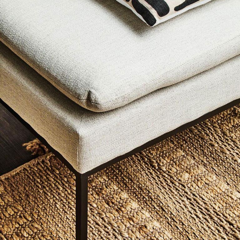 Harley Day Bed - Grey Linen Fabric