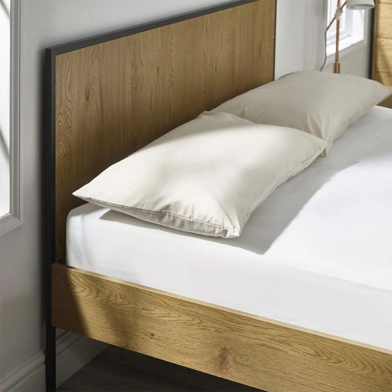 Harlow Bed - Light Oak Effect - Sizes Available