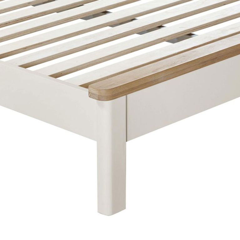 Hayley Bed - Sizes Available - Oak and White
