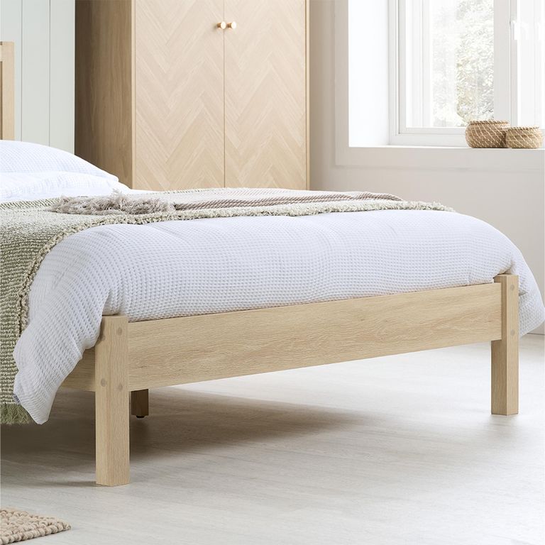 Herringford Bed - Oak - Sizes Available
