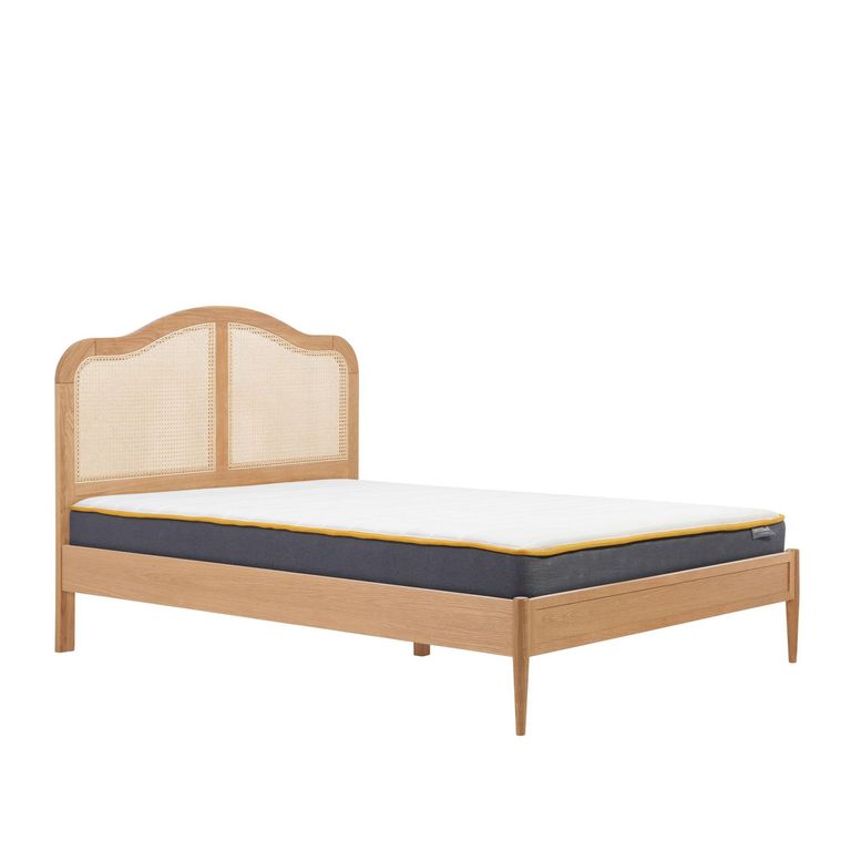 Leonie Bed - Oak Rattan - Sizes Available