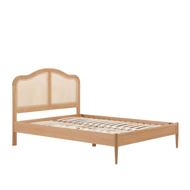 Leonie Bed - Oak Rattan - Sizes Available