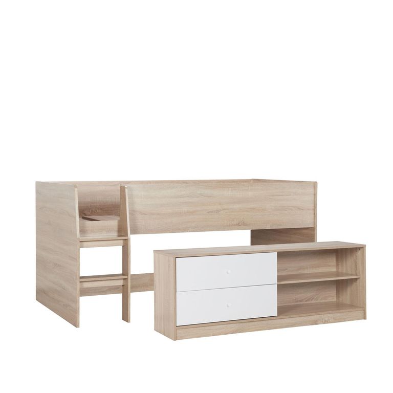 Leyton Kids Cabin Bed - Oak