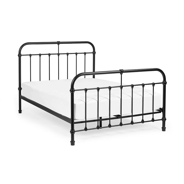 Logan Black Metal Bed - Sizes Available