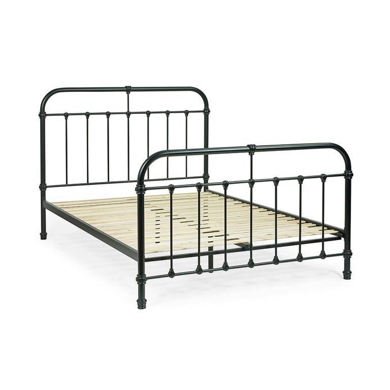 Logan Black Metal Bed - Sizes Available