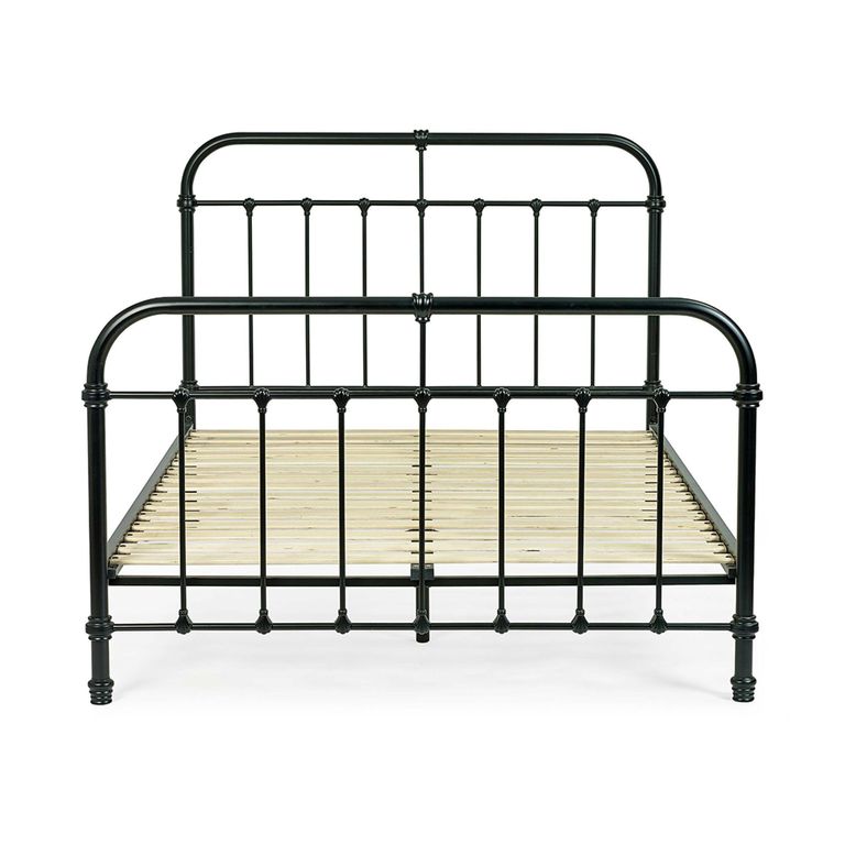 Logan Black Metal Bed - Sizes Available