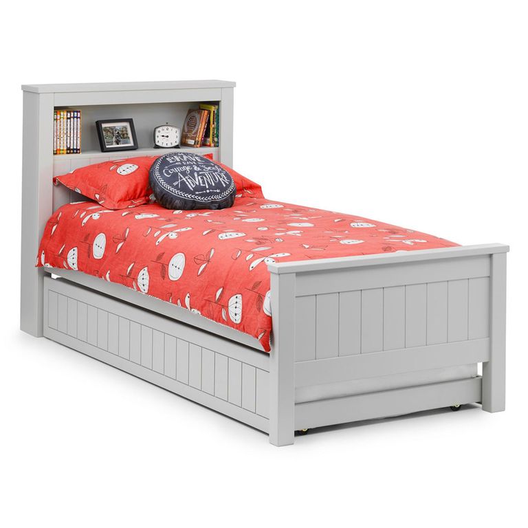 Maine Bookcase Bed - Grey