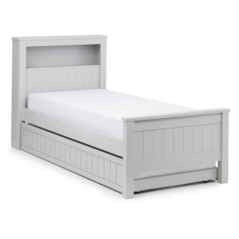 Maine Bookcase Bed - Grey