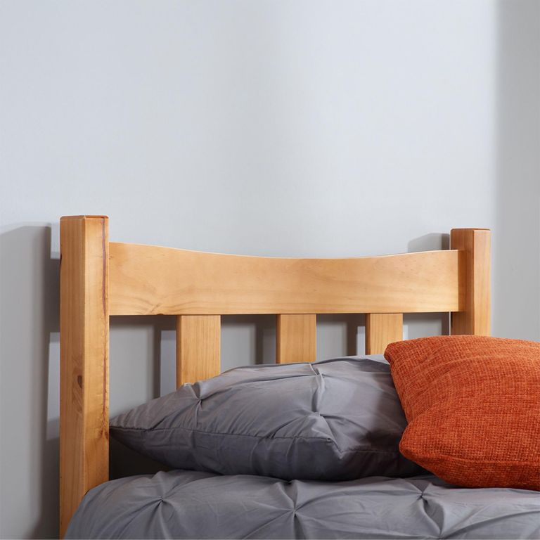 Miami Slatted Bed - Antique Pine - Sizes Available