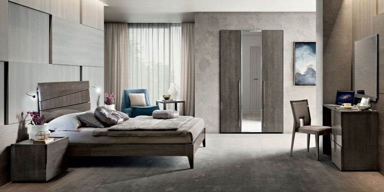 Tekno Bed - Silver Birch - Sizes Available