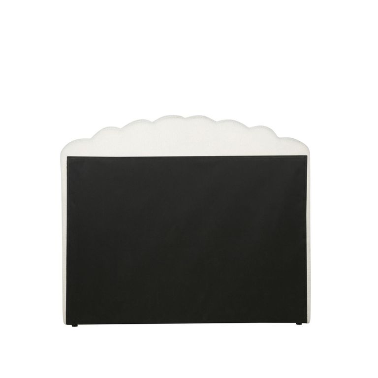 Monaco Ottoman Storage Bed - White Fabric - Sizes Available