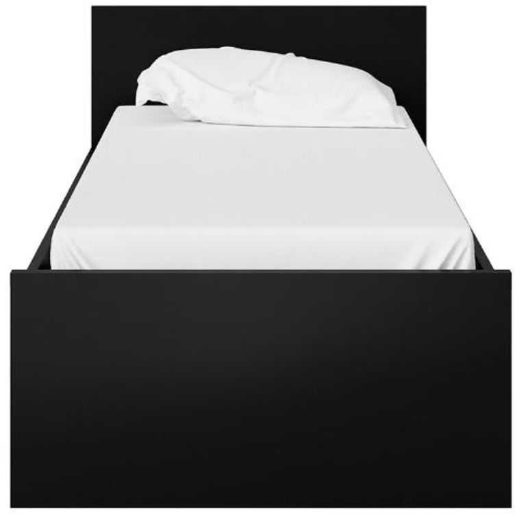 Naia Black 3ft Single Bed