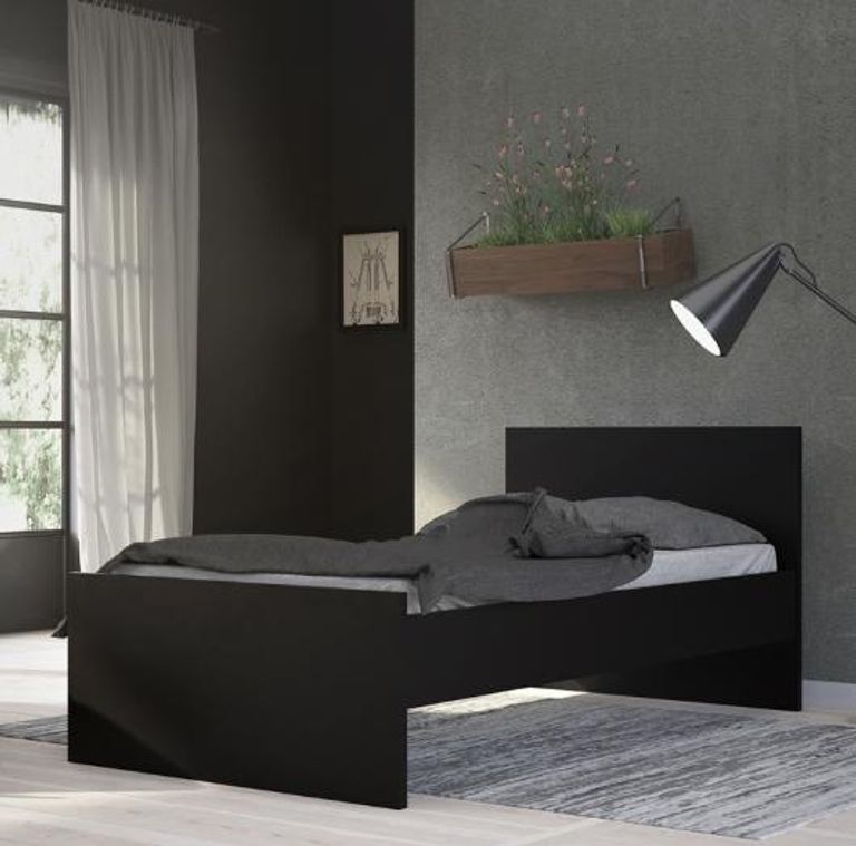 Naia Black 3ft Single Bed