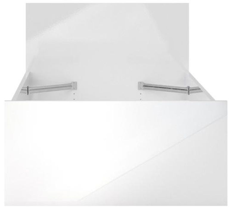 Naia White Gloss 3ft Single Bed