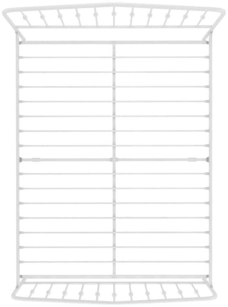 Nowata Bushwick White Metal Bed - Sizes Available - 4044129NUK