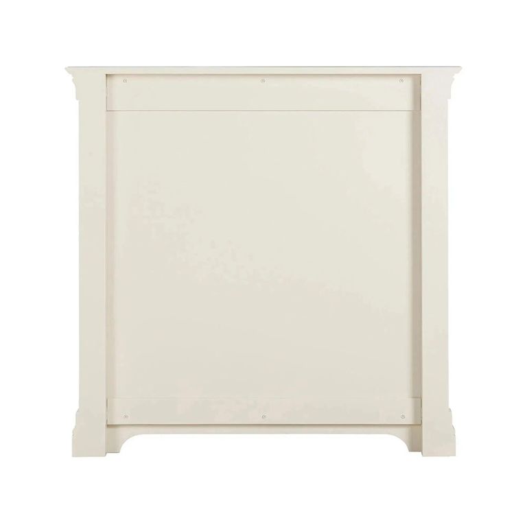 Paisley Cream Painted High Foot End Bed - Sizes Available