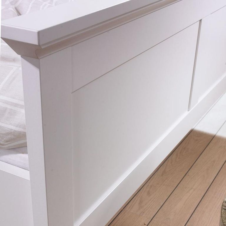 Paris White 3ft Single Bed