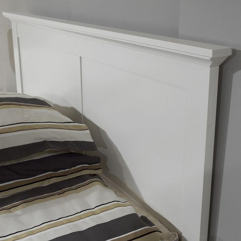 Paris White 3ft Single Bed