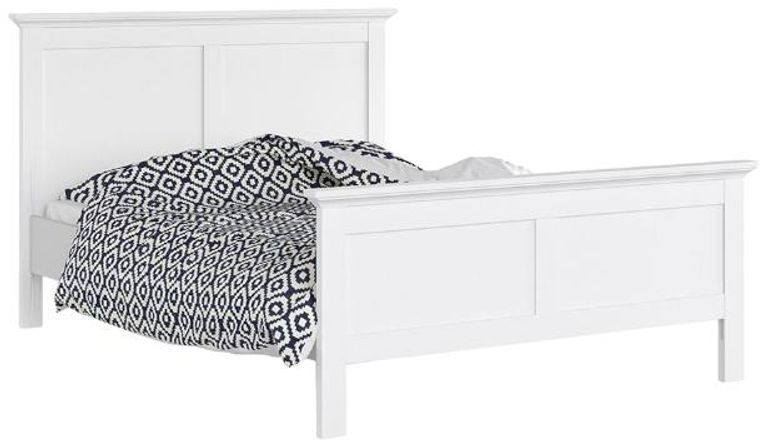 Paris White 3ft Single Bed