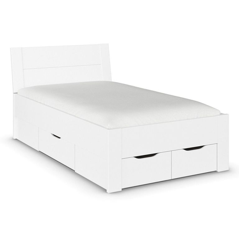 Rauch Aditio 4ft Small Double Bed - Alpine White