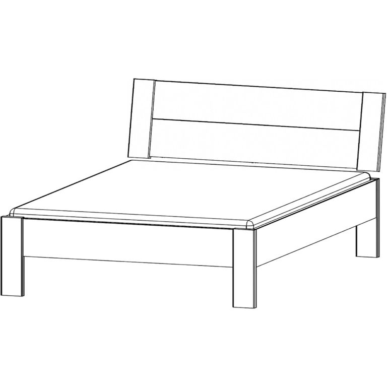 Rauch Aditio 5ft King Size Bed - Artisan Oak