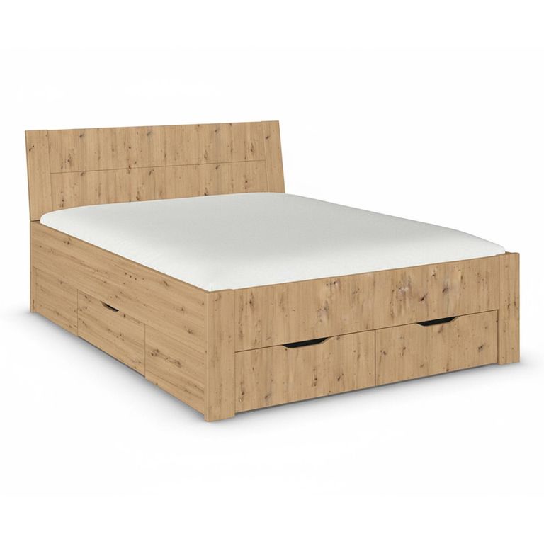Rauch Aditio 5ft King Size Bed - Artisan Oak