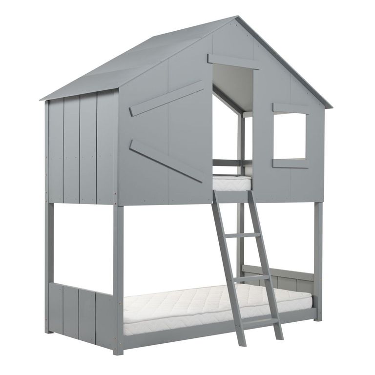 Safari Kids Bunk Bed - Grey
