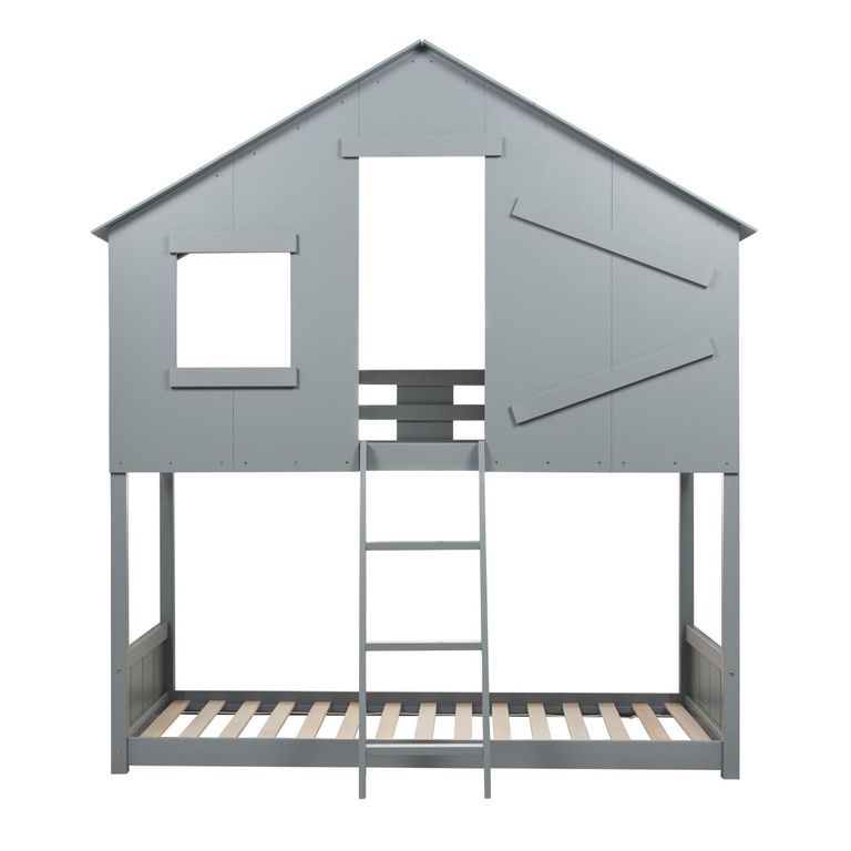 Safari Kids Bunk Bed - Grey