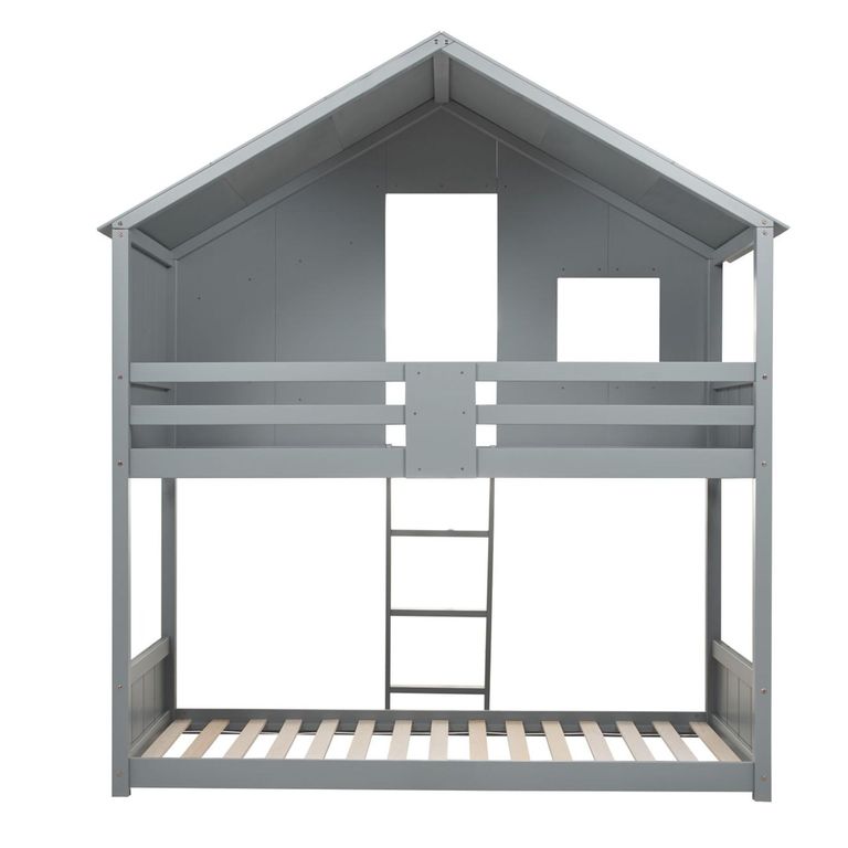 Safari Kids Bunk Bed - Grey