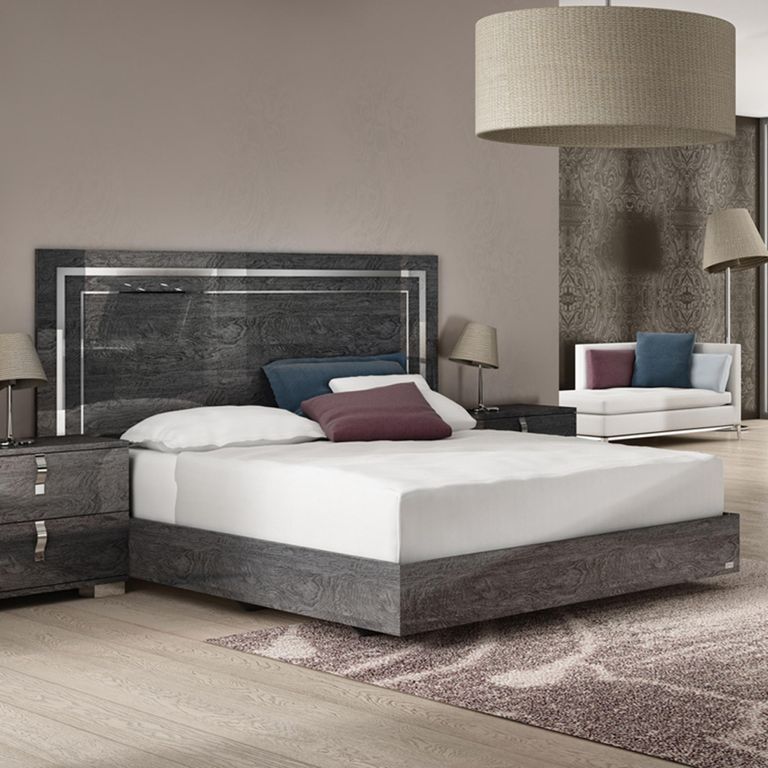 Sarah Bed - Grey Birch - Sizes Available