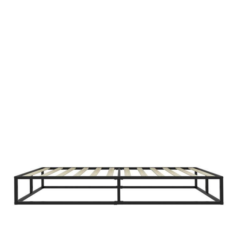 Soho Platform Bed - Black Metal - Sizes Available