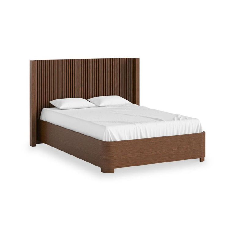 Soho Slatted Bed - Dark Oak - 4ft 6in Double