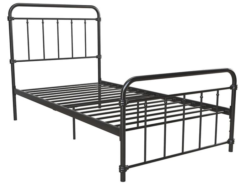 Wasco Black Metal Bed - Sizes Available - 4117019UK