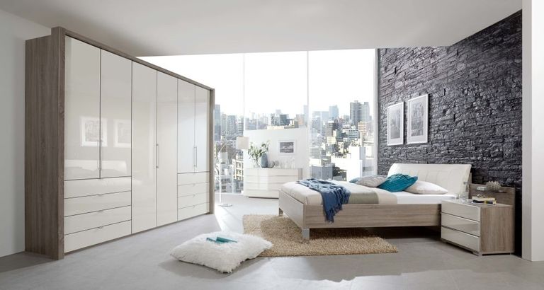 Loft Bed - Faux Leather Cushion Headboard - Variation Available