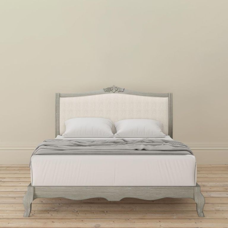 Camille High Foot End Bed - Grey Oak - Sizes Available