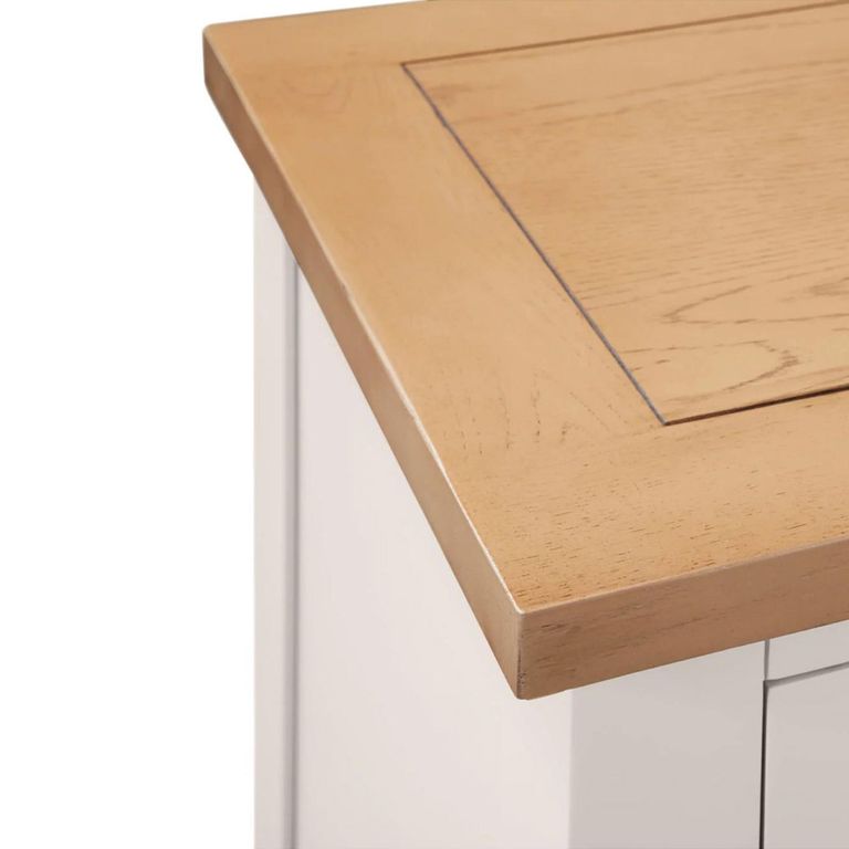 Richmond Bedside Cabinet - 3 Drawer - Grey