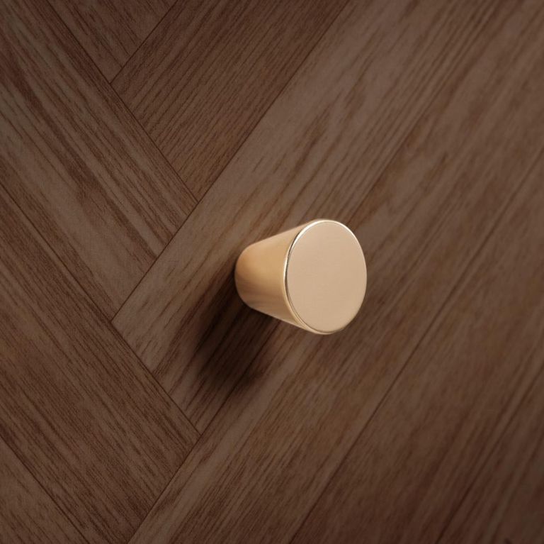 Herringford Bedside Cabinet - 2 Drawer - Walnut