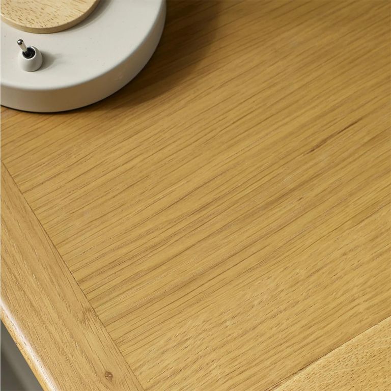 Somerset Compact Bedside Table - 3 Drawer - Oak