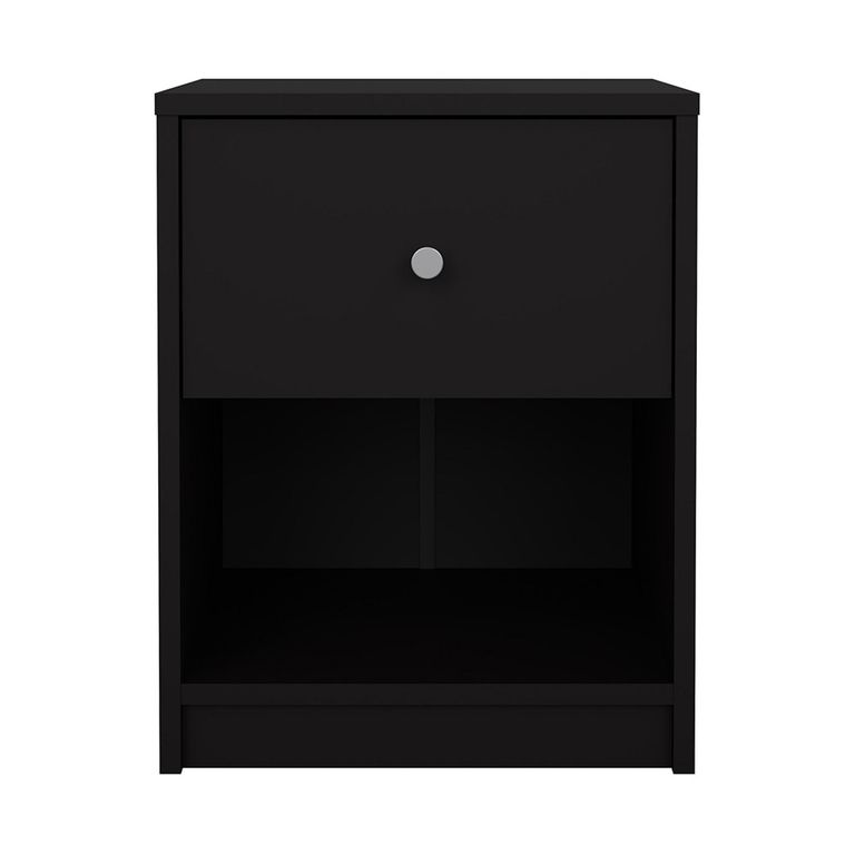 May Bedside Cabinet - 1 Drawer - Black